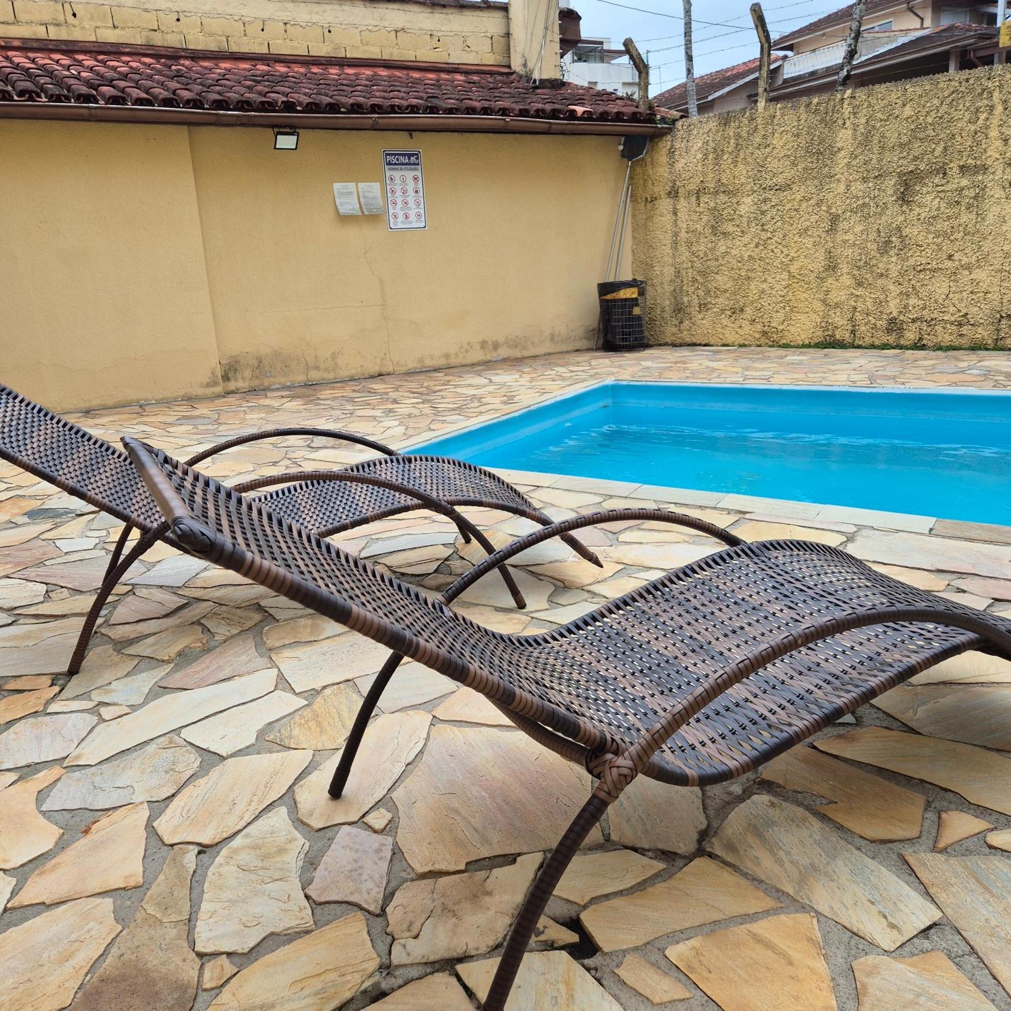 Casa 7 Em Ubatuba No Centro Condominio Com Piscina E Churrasqueira Eksteriør bilde